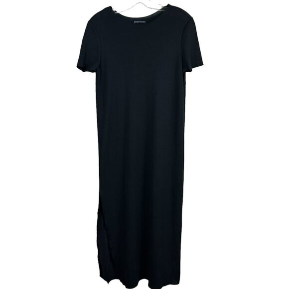 2/$30 Zara Black Casual Shift Dress Size Medium - Picture 1 of 12